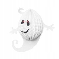 Halloweenska dekorácia papierová girlanda GHOST 19cm