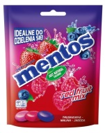 Mentos žuvacie cukríky Red Fruit Mix 160g