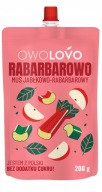 Owolovo RUBARBA MUS, jablková rebarbora 200g