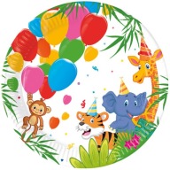 PAPIEROVÉ TANIERE SAFARI JUNGLE ZOO 20 CM 8 KS