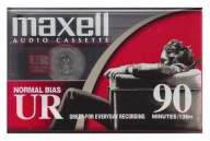 NOVÁ AUDIO KAZETA MAXELL NORMAL BIAS UR 90min