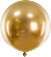 ZLATÉ BALÓNY BALÓN XXL 48cm ZLATÁ GUĽA 5ks