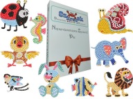 Diamantové vyšívanie Scrapbooks NÁLEPKY PRE DETI Mikulášsky darček