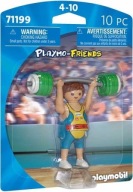 Playmobil - 71199 - Posilňovač pre postavu Vzpierač Športovec Strongman
