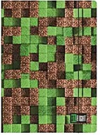 st.right aktovka s gumičkou pre chlapcov do školy Pixel Cubes pixelová hra