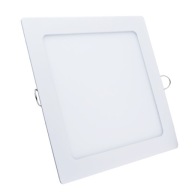 18 W zapustené stropné svietidlo, štvorcové biele LED