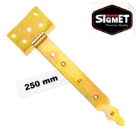 DEKORATÍVNY altánkový pánt 250 mm, retro pozink
