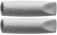 FABER-CASTELL Predlžovací nástavec na ceruzku na gumu Grip 2001 2 kusy ŠEDÝ