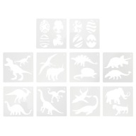 10 PREDLOŽEN NA MALIARSKY - MOTÍV DINOSAUR - PRE DETI A DOSPELÝCH
