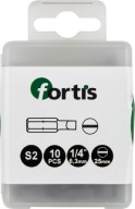 Bity FORTIS 1/4'' DIN3126 ploché 4,5x25mm 10ks