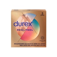 Durex Real Feel nelatexové kondómy, 3 kusy
