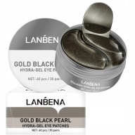 Lanbena Gold Black Pearl hydrogélové náplasti na oči