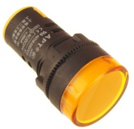 Napájanie kontrolky 22mm 24V žltá