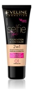 Eveline Selfie Time Foundation-korektor 2v1 Porcelain