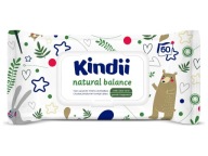 Harper Cleanic Kindii Wipes 60ks Natural Balance