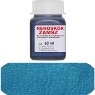 Farba na semiš, nubuk, velúr, Renoszkol, 60ml, modrá