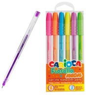 Fiorella CARIOCA NEON guľôčkové pero 6 farieb 43365