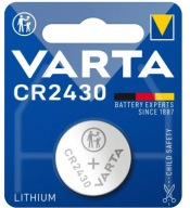 1x VARTA CR2430 lítiová batéria 3V DL 2430 blister