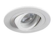 KANLUX Oczko Halogénové LED stropné svietidlo pohyblivé SEIDY GU10 10W biele