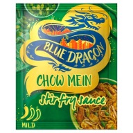 Blue Dragon Chow mein omáčka - sójová omáčka, cesnak, čili