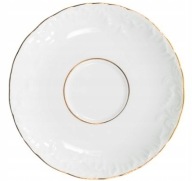 3604 Podšálka 13 cm Gold Line ROCOCO PFP PORCELÁN ĆMIELÓW