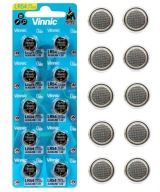 10x AG10 BATÉRIA VINNIC L1131 LR1130 LR 54 G LR54