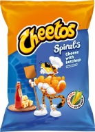 CHEETOS chrumkavé kukuričné ​​lupienky s príchuťou syra a kečupu 80G