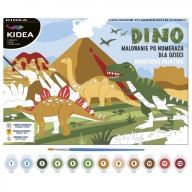 Maľba podľa čísel DINOSAURS (OMNDKA)