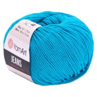 YarnArt Jeans 55 tyrkysová