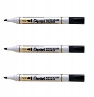 Popisovač Pentel MW85 za sucha čierny x 3 ks
