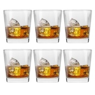 POHÁRKY NA WHISKY BRANDY NÁPOJE NÁPOJE 300ml SADA 6 ks