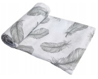 LaMinia Vzorovaná mušelínová plienka 30x30cm 100% bavlna