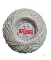 Cordonka KAJA 15, farba 000, prírodná