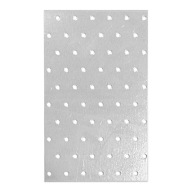 PERFOROVANÁ DOSKA PLOCHÁ TYČ 120x200x2,0 Dlhá plochá spojka 20cm PP18