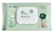 VLHČENÉ Utierky, 64 KS. DERMA ECO BABY