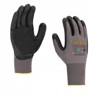 Škvrnité nylonové pracovné rukavice X-FLEX PLUS M-8