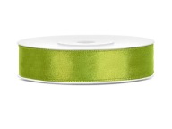 JABLKO ZELENÁ SATÉNOVÁ STUHA 12mm/25m