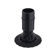 AXILO nábytková noha v-125mm (115-145) HAFELE
