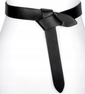 Kožený dámsky dlhý, elegantný opasok