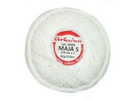 Cordonek MAJA 5 Ariadna 0400 biela 50g 210m