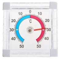 VONKAJŠÍ VNÚTORNÝ OKENNÝ TEPLOMER PRE OKENNÚ ZÁHRADNÚ METEOSTANICU