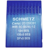 Schmetz DPx5 SES '80 hrubé ihly s viazaným stehom
