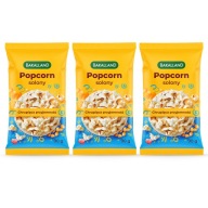 Bakalland slaný popcorn do mikrovlnky 3x90g, lahodný snack