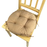 Vankúš na stoličku, 35 cm, BÉŽOVÝ KRUH