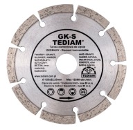 DIAMANTOVÝ ŠTÍT ŽULOVÝ KAMEŇ KLINKER 125 mm