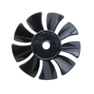 Bezolejový ventilátor motora kompresora, 14mm, smer otáčania vľavo