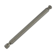 Dlhý magnetický bit HEX H6 100mm Guľôčkový hrot