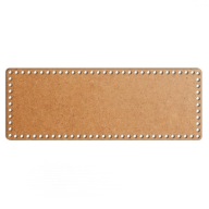 šedý základný košík dno 19x52cm HDF obdĺžnik