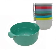 Plastová misa 2 l Ø19 cm s výlevkou šalátová misa KUCHENNA POLSKA