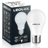 LED žiarovka E27 20W = 150W 2200lm SMD 6000K studená Premium LEDLUX nebliká